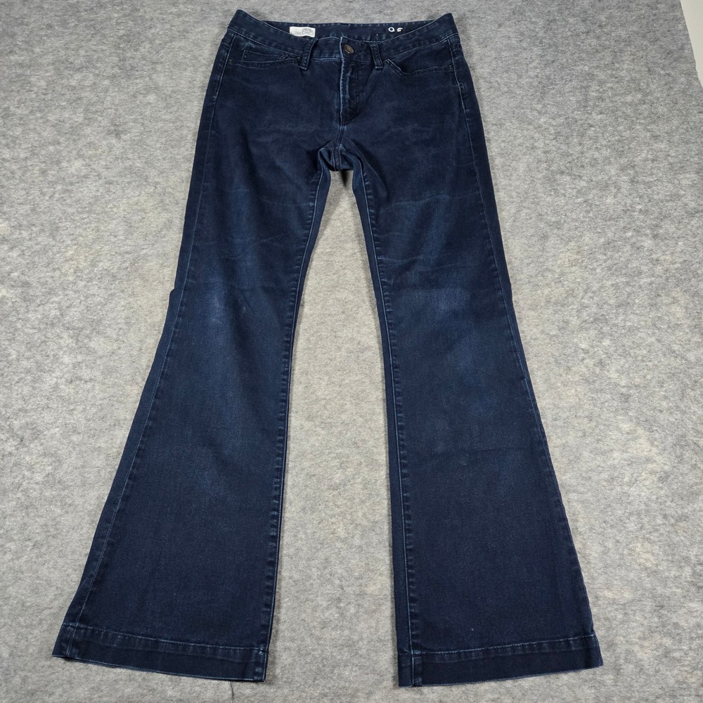 Gap Womens Blue 1969 Long & Lean Flare Leg Denim Jeans 28/6r